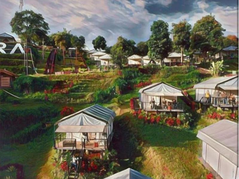 Trizara Resorts - Glam Camping Lembang Eksteriør billede